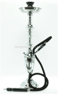 All Metal Hookah Straight