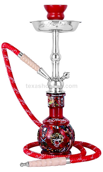 Ed Hardy Junior Hookah Red