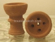Unglazed Clay Hookah Bowl