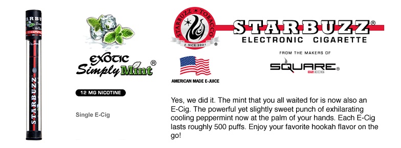 Starbuzz E-Cig Simply Mint